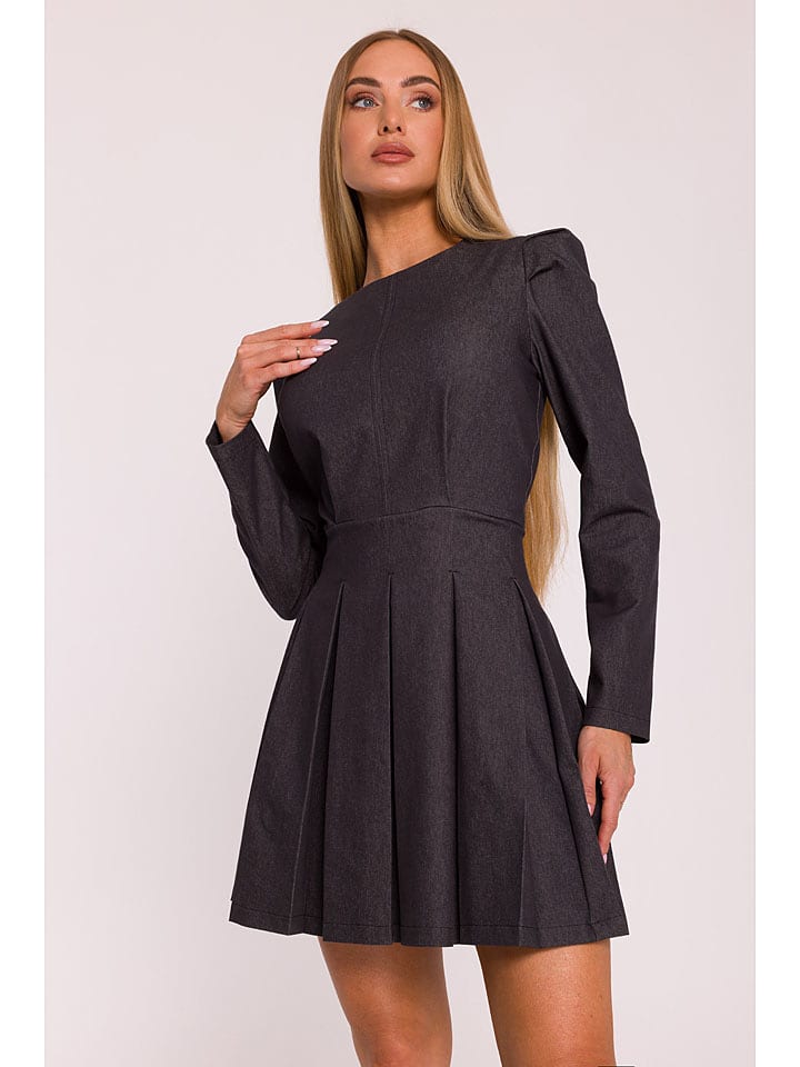 made of emotion Sukienka w kolorze antracytowym rozmiar: XL