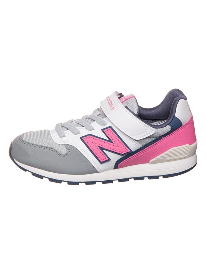New Balance YV996XG3 w kolorze biało-szaro-różowym rozmiar: 20