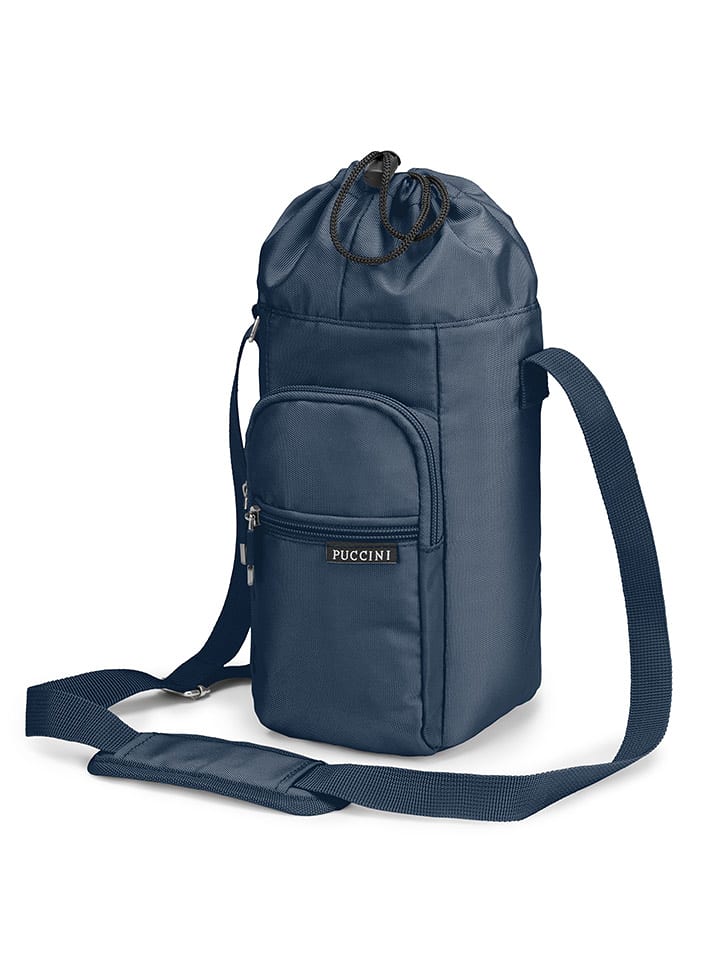 Puccini Torba w kolorze granatowym na butelki - 10,5 x 29,5 x 13,5 cm rozmiar: onesize