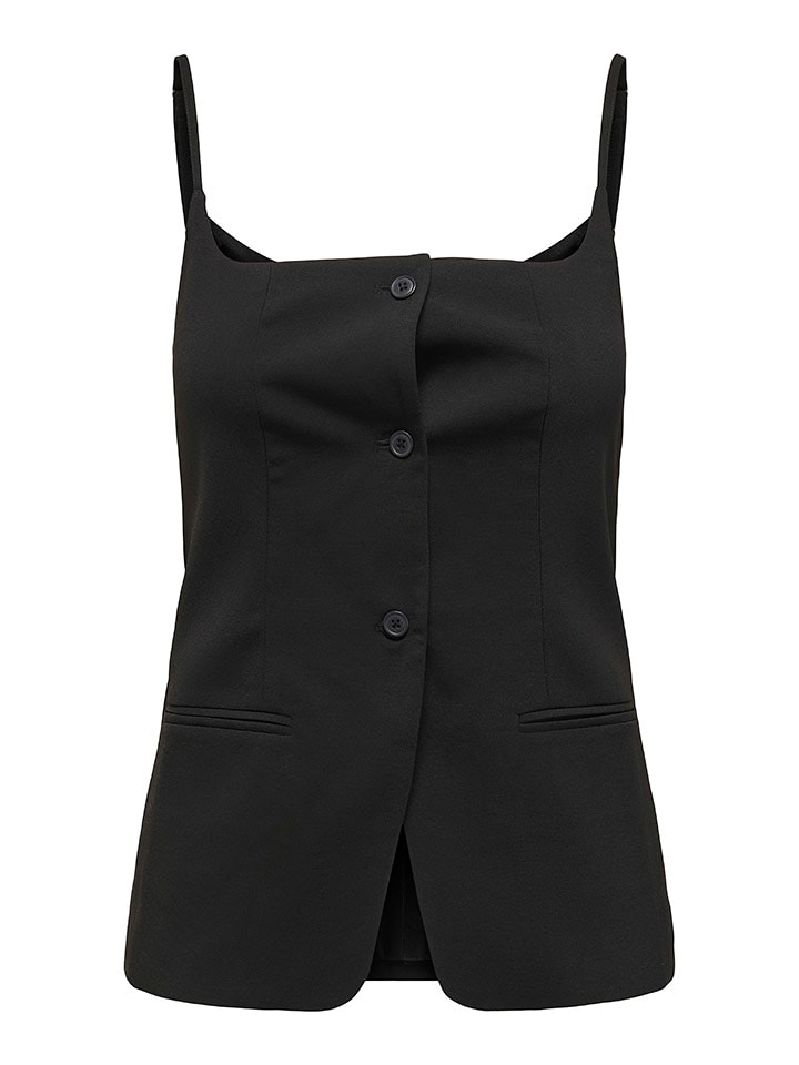 ONLY Top w kolorze czarnym rozmiar: 34