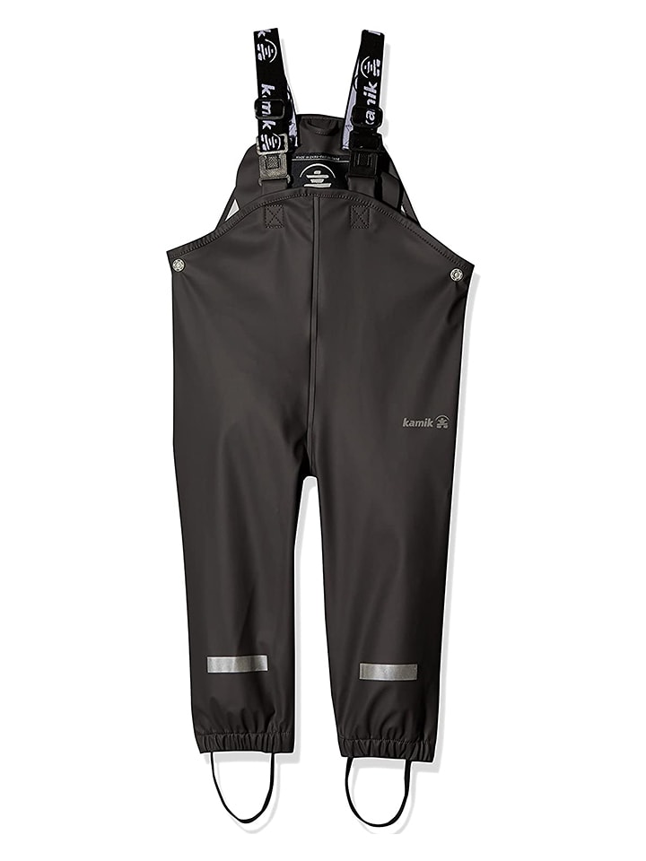 Kamik Spodnie przeciwdeszczowe "Muddy" w kolorze antracytowym rozmiar: 86