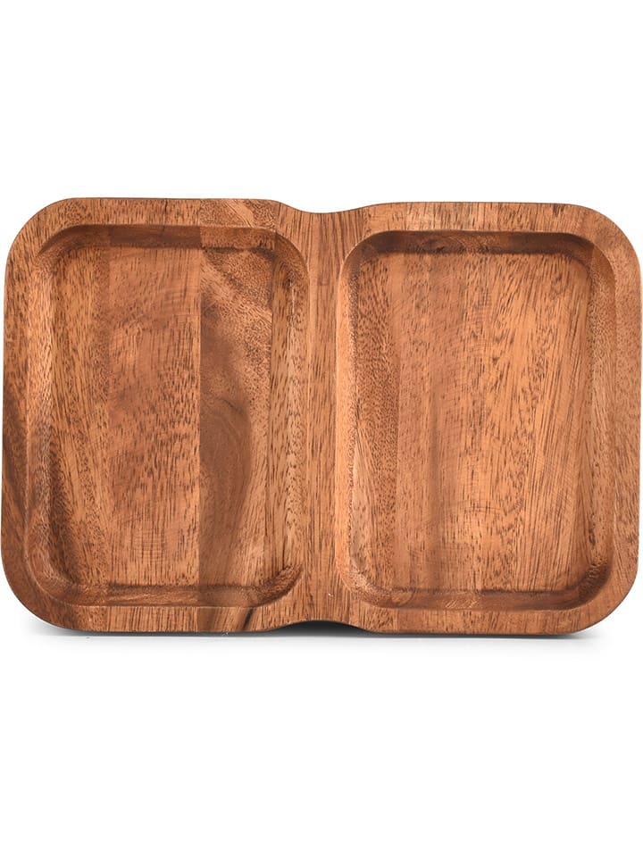 Salt and Pepper Taca "Chop" w kolorze brązowym - 28 x 3 x 19 cm rozmiar: onesize