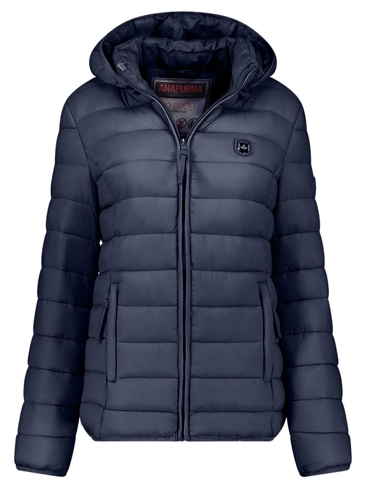 ANAPURNA Kurtka zimowa "Akitalana Hood" w kolorze granatowym rozmiar: XL