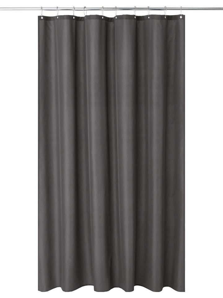 Ellos Home Zasłona prysznicowa "Saga" w kolorze szarym rozmiar: 180x200 cm