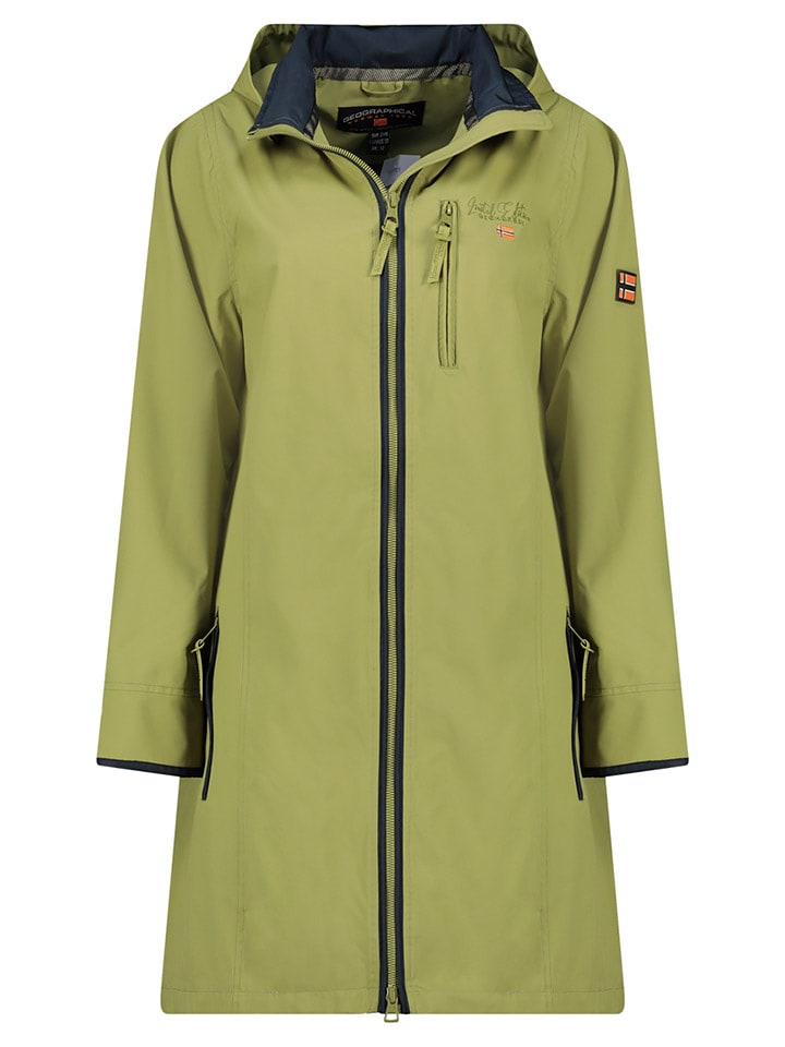 Geographical Norway Parka "Bady" w kolorze khaki rozmiar: S