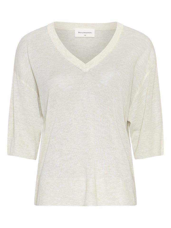 MOSS COPENHAGEN Bluzka w kolorze kremowym rozmiar: XS/S