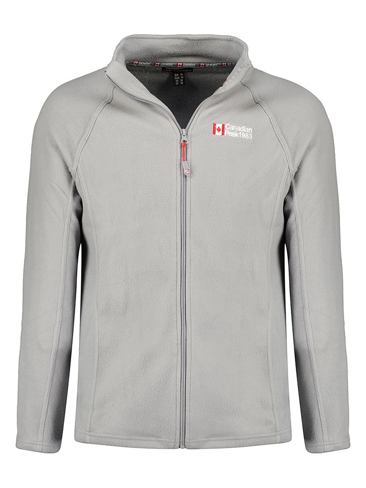 Canadian Peak Kurtka polarowa "Tugeak" w kolorze jasnoszarym rozmiar: XL