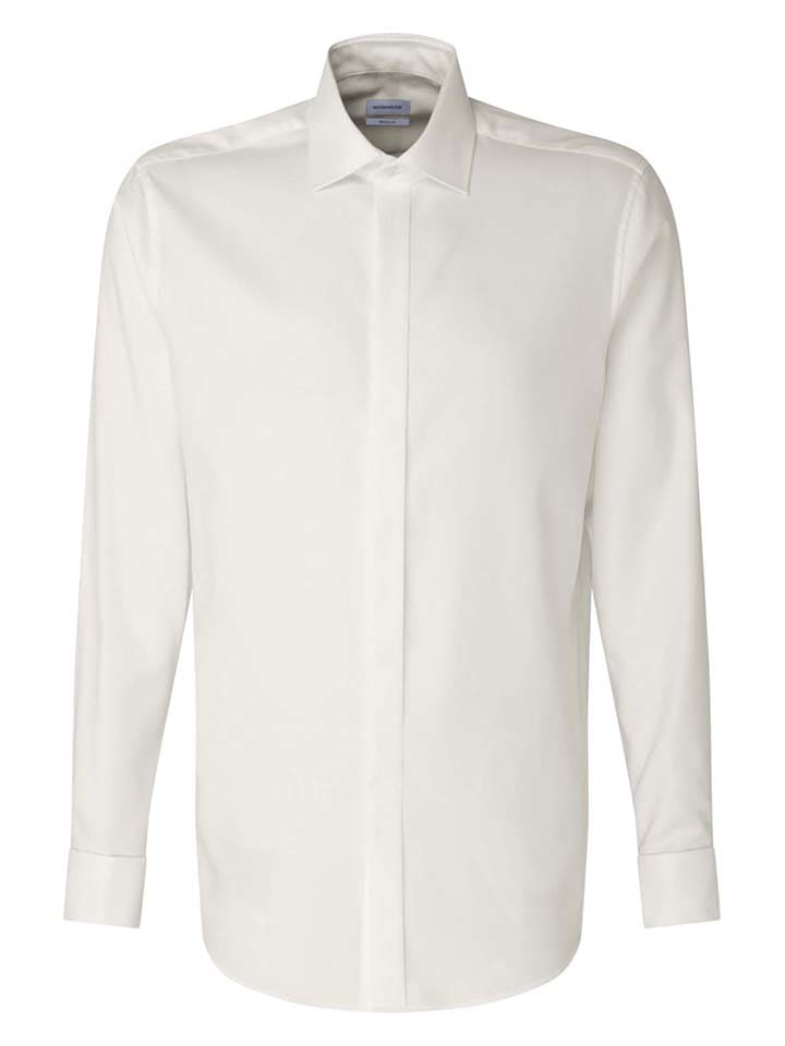 Seidensticker Koszula - Regular fit - w kolorze białym rozmiar: 40