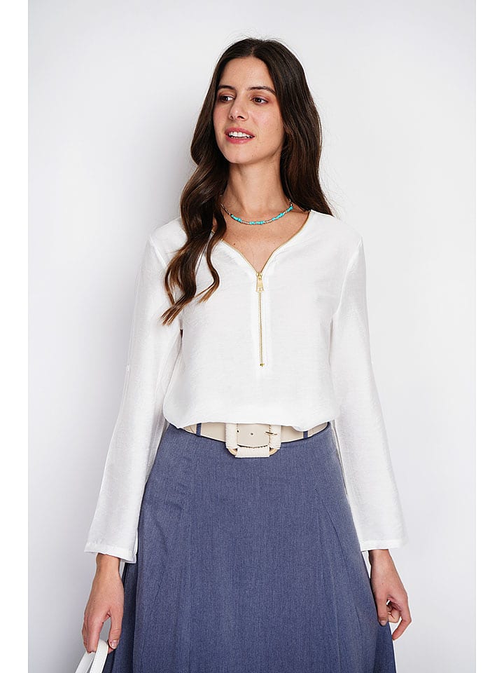 William de Faye Bluzka w kolorze białym rozmiar: 34