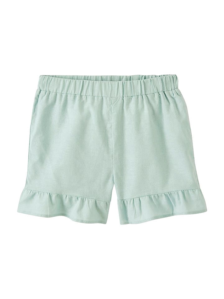 vertbaudet Szorty "Giverny" w kolorze jasnozielonym rozmiar: 104