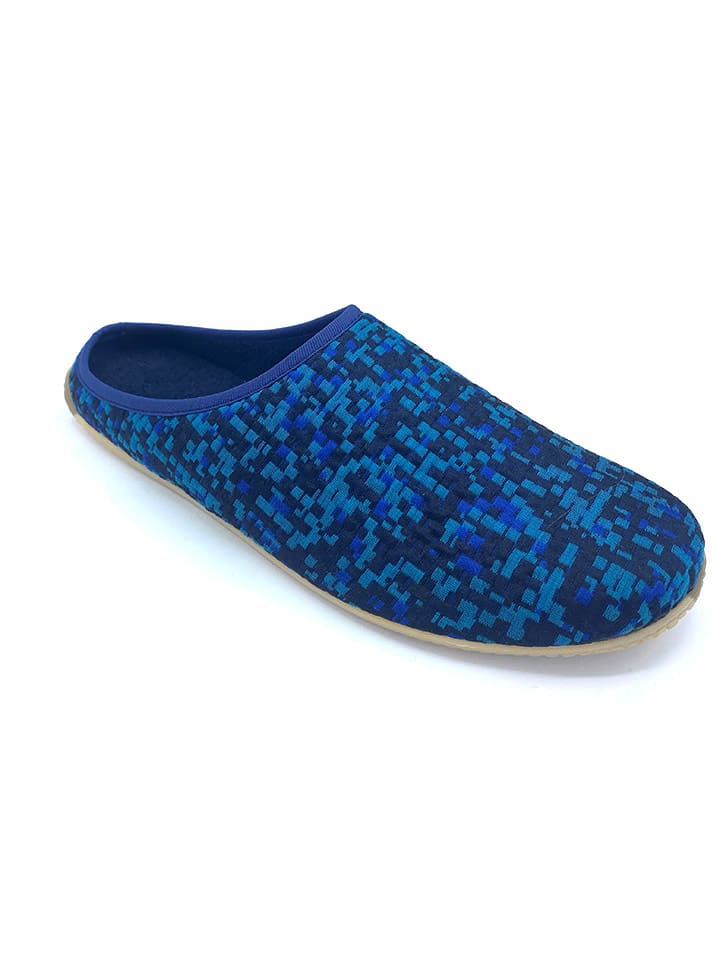 Living Kitzbühel Kapcie w kolorze niebieskim rozmiar: 43