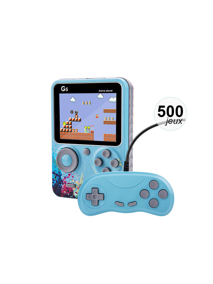 Techkidz Konsola "StreetArt" w kolorze błękitnym do gier - 8 x 14 x 2 cm - 3+ rozmiar: onesize