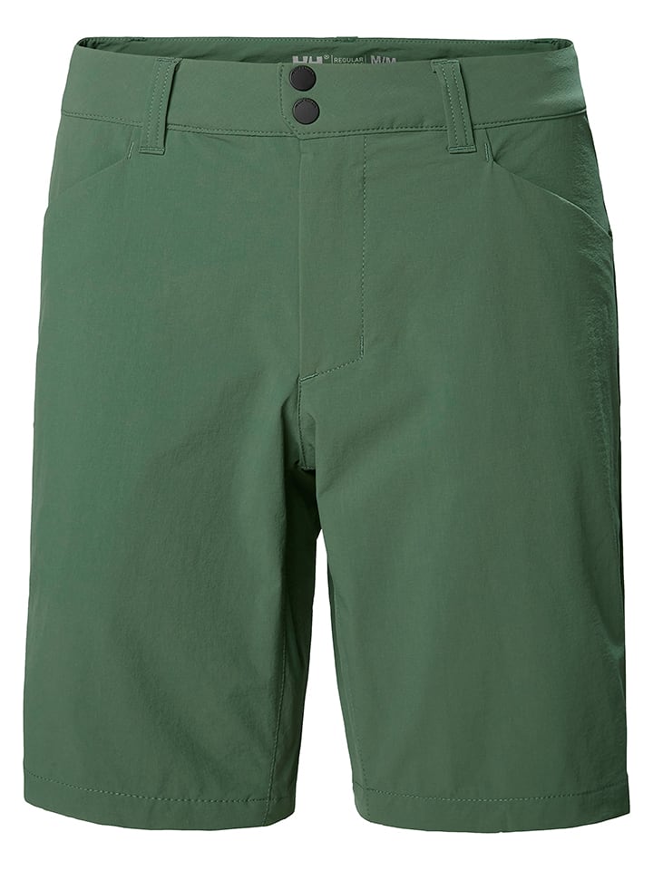 Helly Hansen Szorty softshellowe "Brona" w kolorze zielonym rozmiar: XS