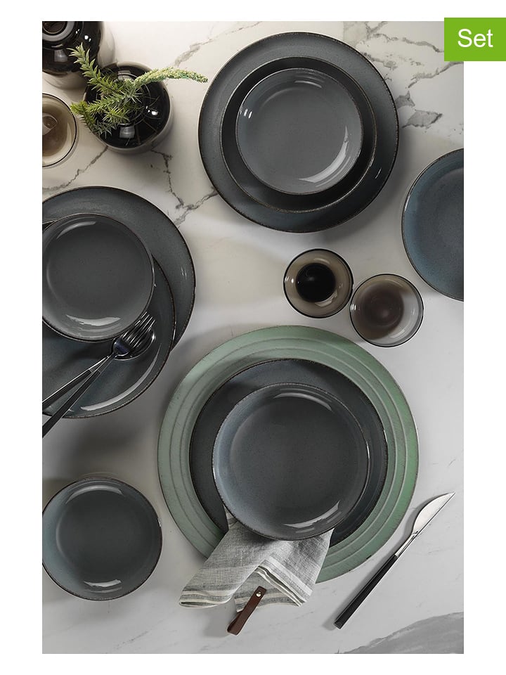 Hermia 12-częściowy zestaw w kolorze szarym rozmiar: onesize