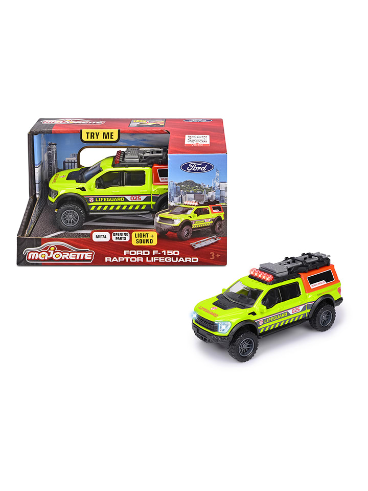 Majorette Samochód "Ford F-150 Raptor Lifeguard" - 3+ rozmiar: onesize