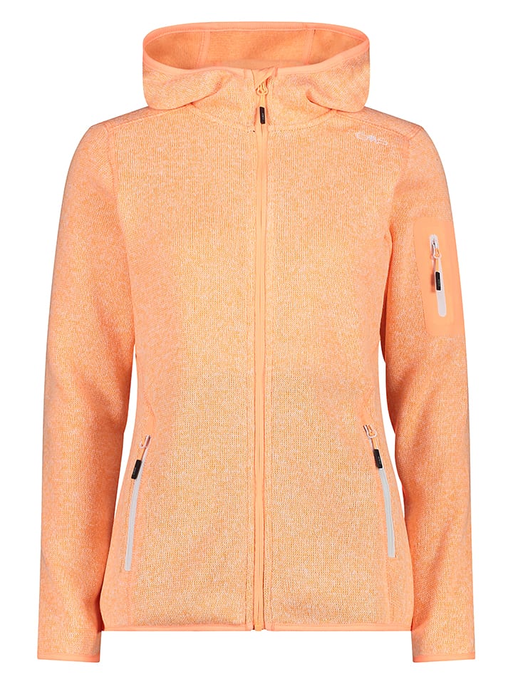 CMP Kurtka polarowa w kolorze pomarańczowym rozmiar: 48