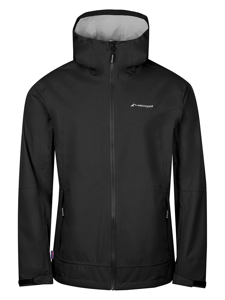 Westfjord Kurtka przeciwdeszczowa "Keilir" w kolorze czarnym rozmiar: 3XL