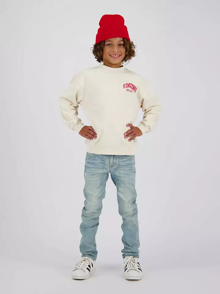 Vingino Dżinsy - Slim fit - w kolorze błękitnym rozmiar: 170