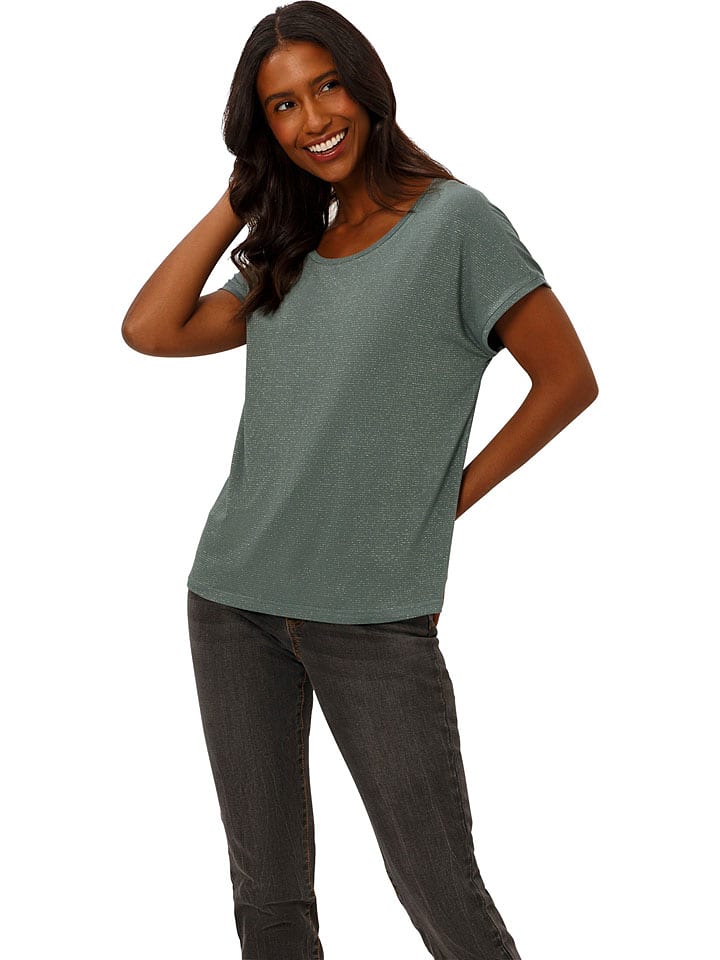 Heine Koszulka w kolorze khaki rozmiar: 44