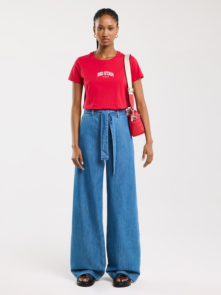 BIG STAR Koszulka w kolorze czerwonym rozmiar: S
