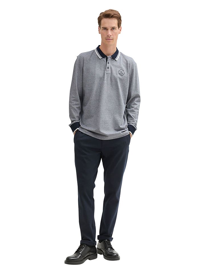 Tom Tailor Koszulka polo w kolorze szarym rozmiar: M