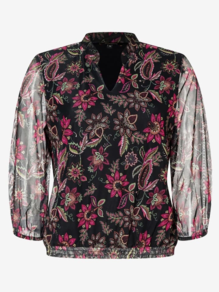 More & More Bluzka w kolorze czarno-różowym rozmiar: 34