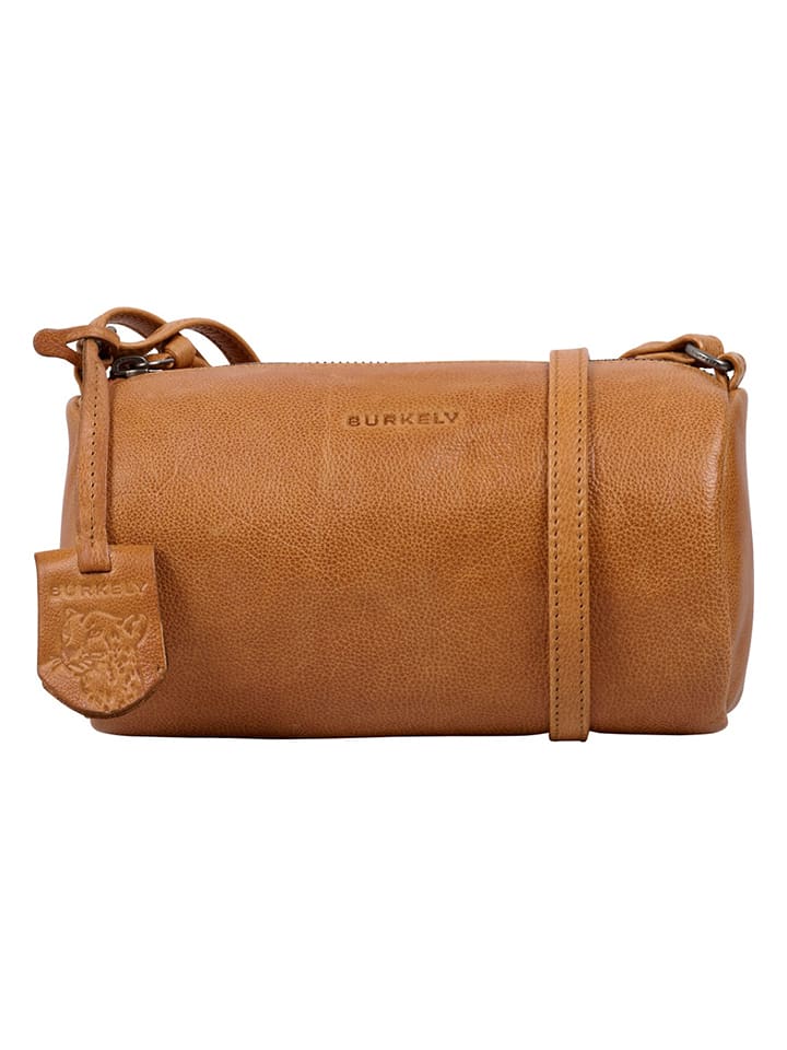 Burkely Skórzana torebka "Just Jolie" w kolorze jasnobrązowym - 21 x 13 x 11 cm rozmiar: onesize