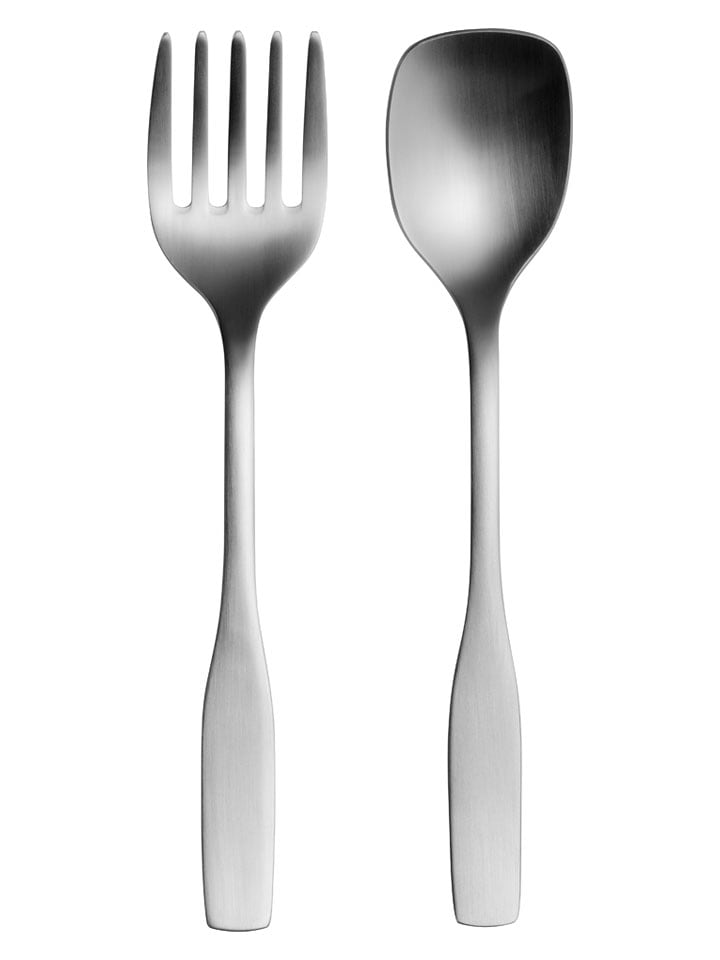 iittala 2-częściowy zestaw sztućców ''Citterio 98'' do sałat - dł. 24 cm rozmiar: onesize
