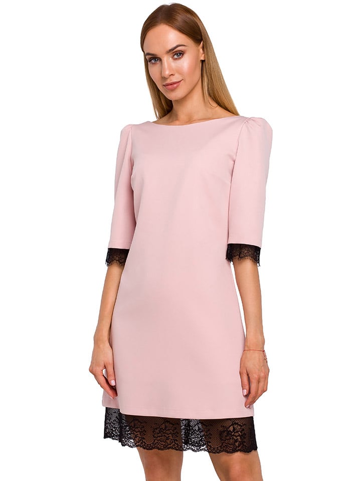 made of emotion Sukienka w kolorze jasnoróżowym rozmiar: XXL