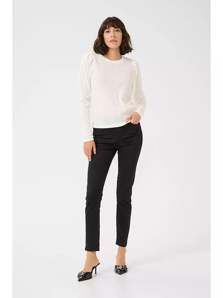 Kaffe Bluzka "Gerit" w kolorze białym rozmiar: M