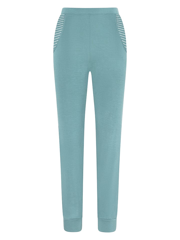 Naturana Spodnie dresowe w kolorze miętowym rozmiar: S