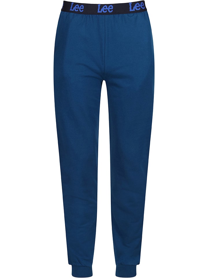 LEE Underwear Spodnie piżamowe "Trinty" w kolorze granatowym rozmiar: M