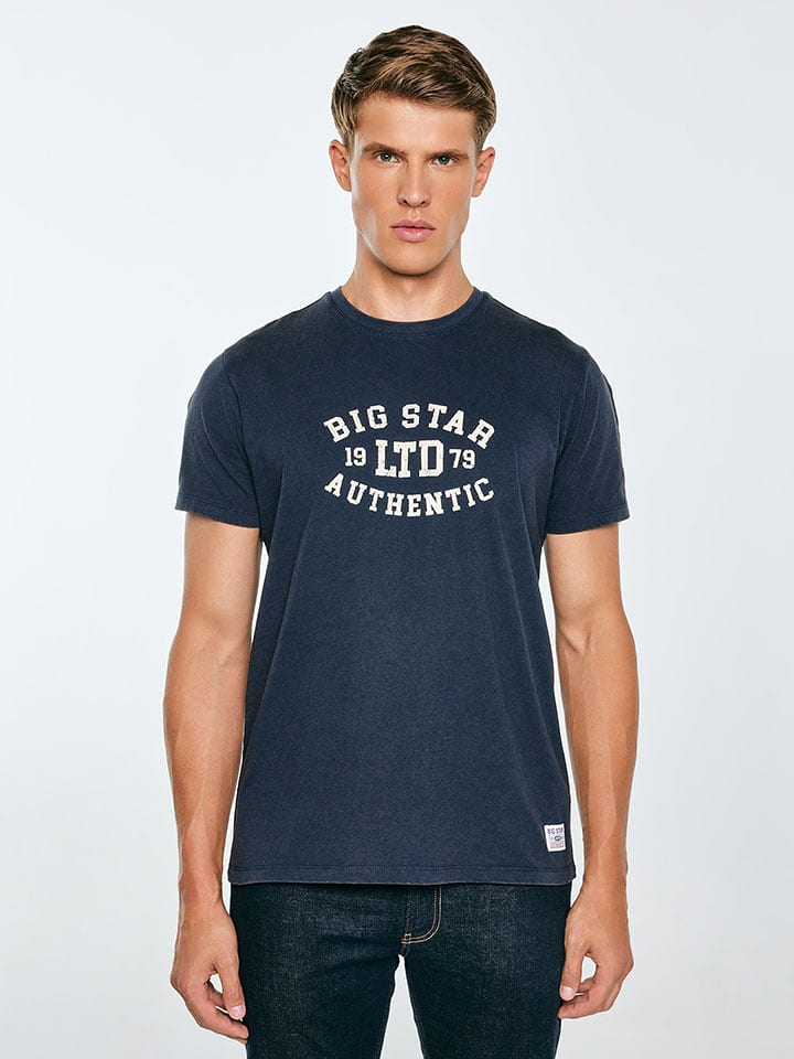 BIG STAR Koszulka w kolorze granatowym rozmiar: XL