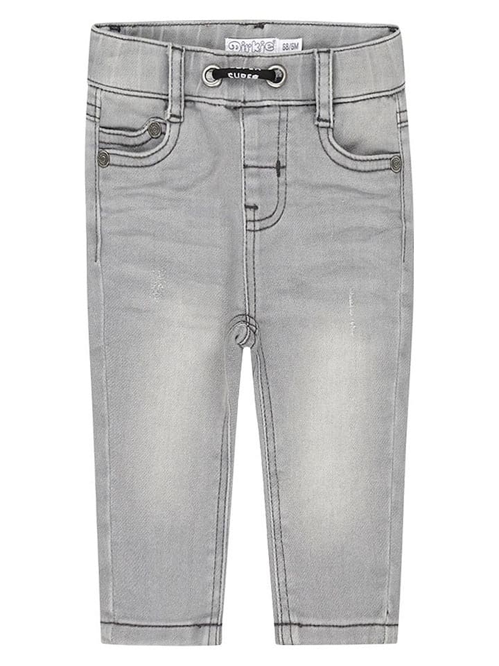 Dirkje Dżinsy - Regular fit - w kolorze szarym rozmiar: 110