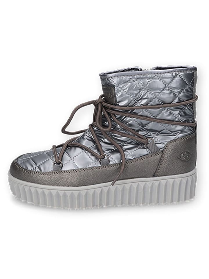 Dockers by Gerli Botki w kolorze srebrnym rozmiar: 39