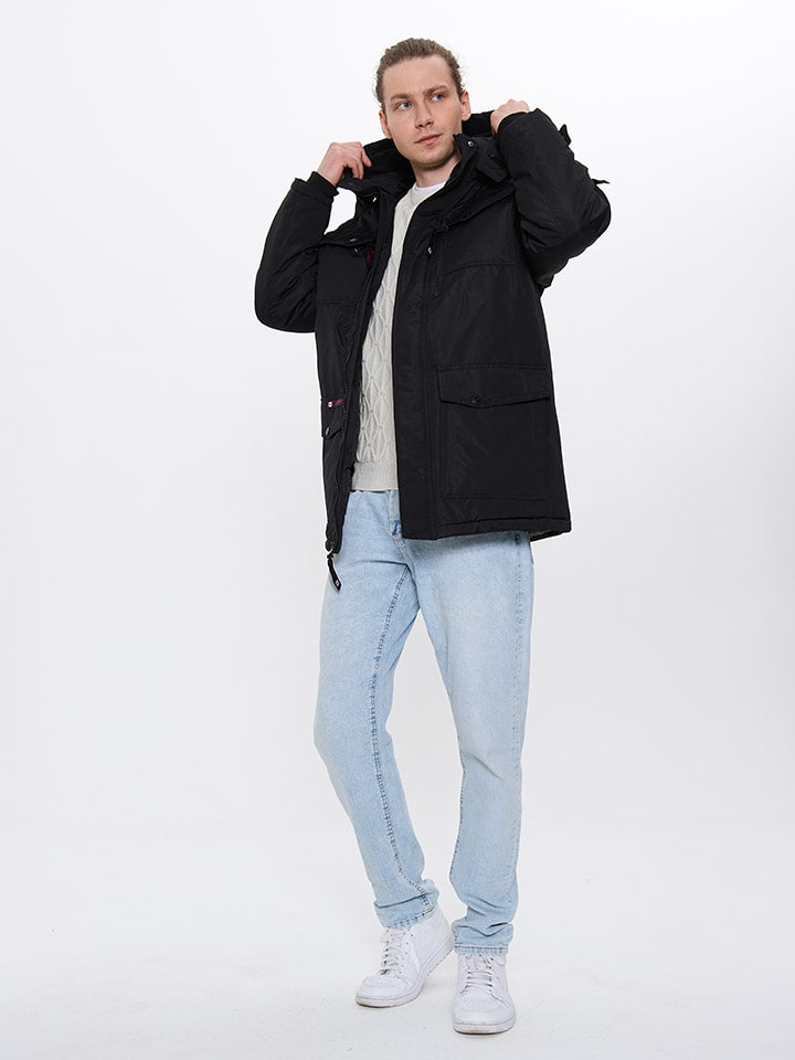 CANADA weather gear Kurtka zimowa w kolorze czarnym rozmiar: M