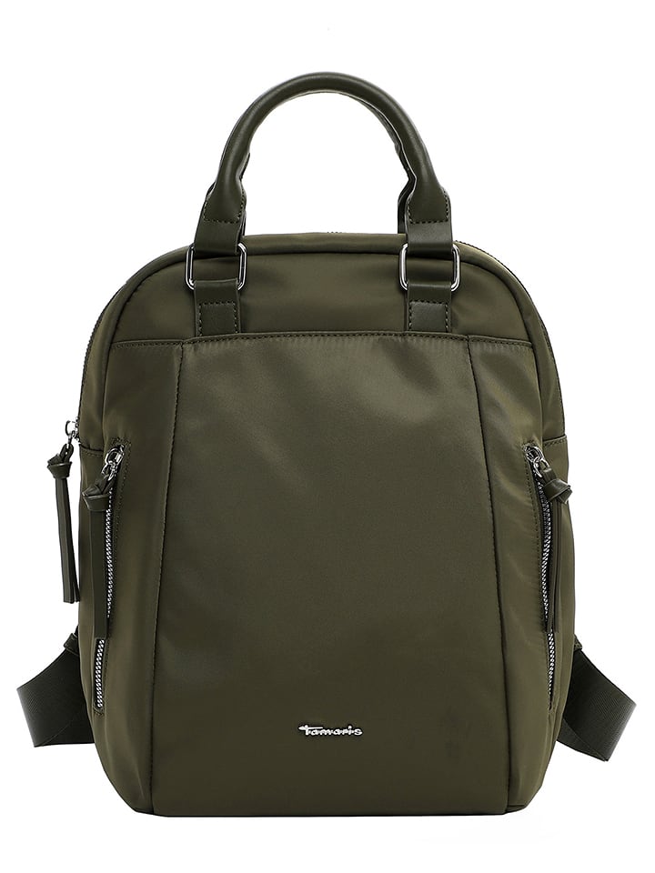 Tamaris Plecak "Giuseppa" w kolorze khaki - 26 x 32 x 15 cm rozmiar: onesize