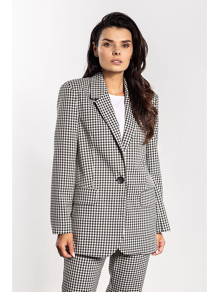 Awama Blezer w kolorze białym rozmiar: XL