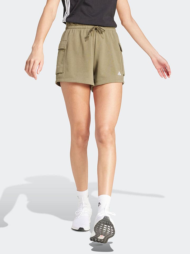 adidas Szorty dresowe w kolorze khaki rozmiar: XL