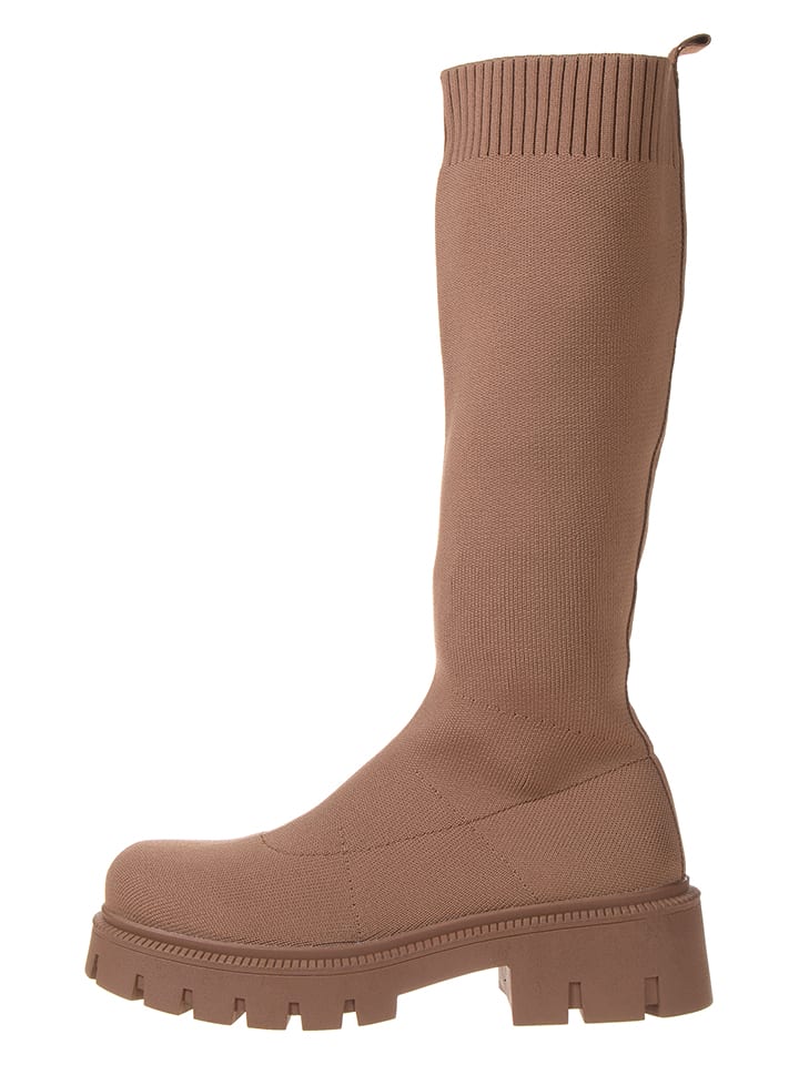 STEPHAN Kozaki w kolorze karmelowym rozmiar: 39