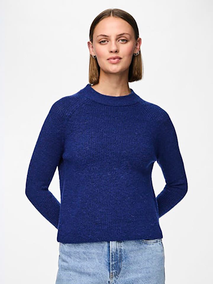 Pieces Sweter w kolorze granatowym rozmiar: S