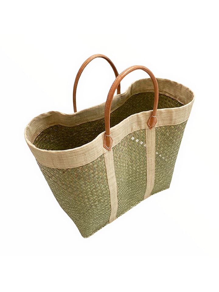 Le Comptoir de la Plage Torba plażowa "Tsimgy" w kolorze beżowo-kremowym - 40 x 30 x 20 cm rozmiar: onesize