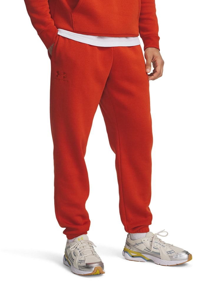 Under Armour Spodnie polarowe w kolorze pomarańczowym rozmiar: M