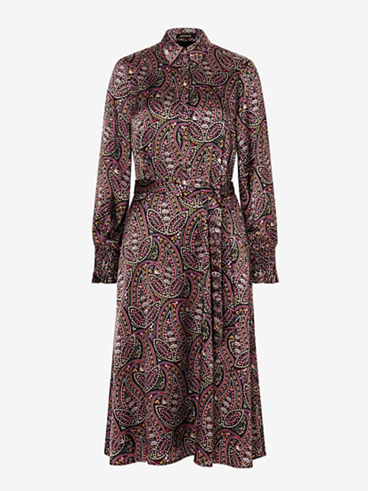 More & More Sukienka w kolorze czarno-różowym rozmiar: 36