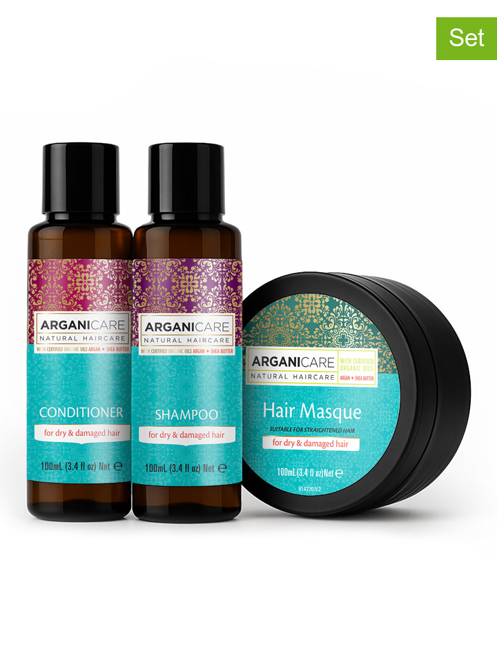 Argani Care 3-częściowy zestaw podróżny "Argan" rozmiar: onesize