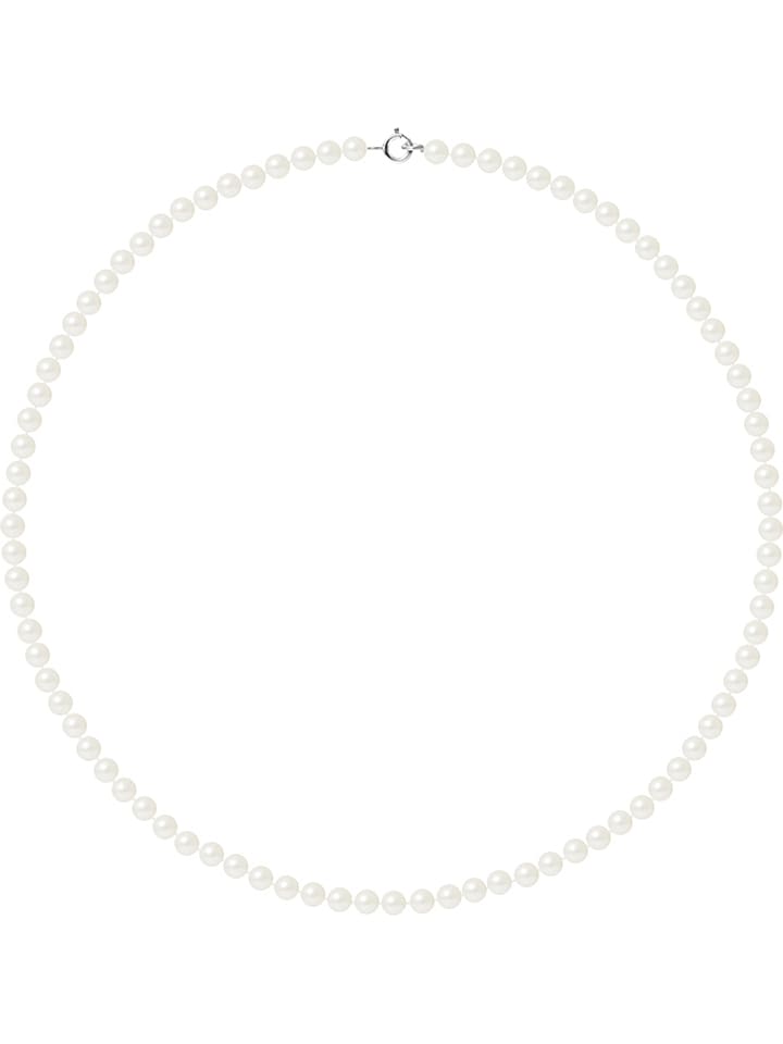 Pearline Naszyjnik perłowy w kolorze białym - dł. 42 cm rozmiar: onesize