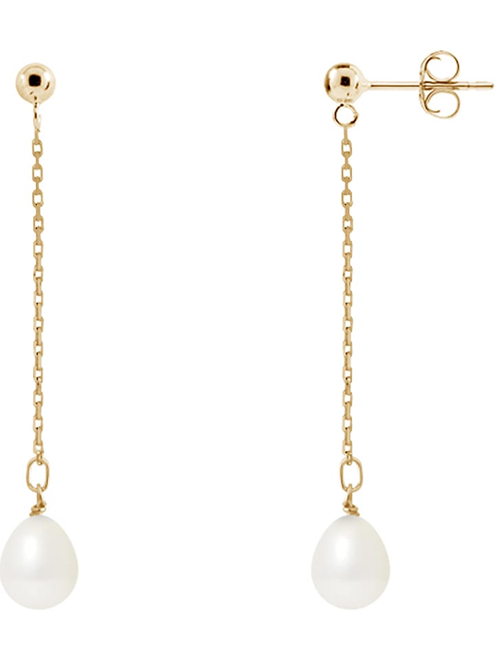 ATELIERS SAINT GERMAIN Złote kolczyki z perłami rozmiar: onesize