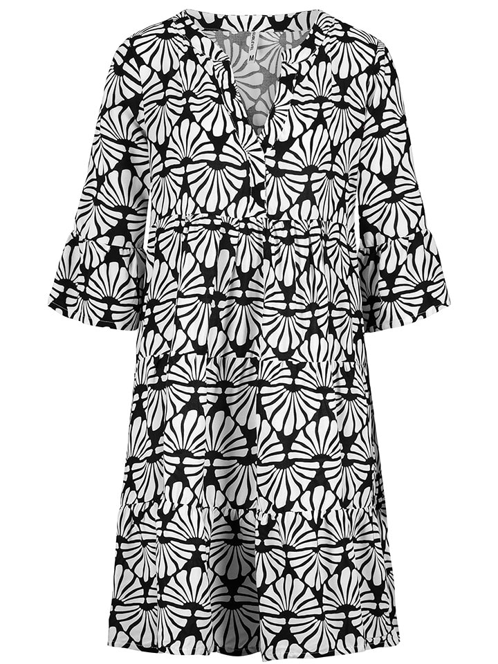 Sublevel Sukienka w kolorze czarno-białym rozmiar: XL
