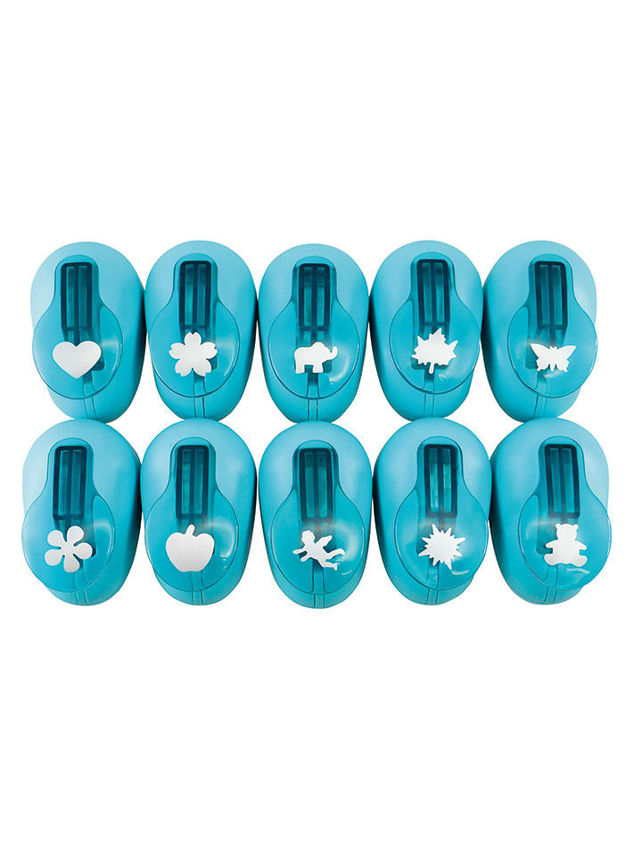 BLS Dziurkacze (10 szt.) w kolorze niebieskim rozmiar: onesize