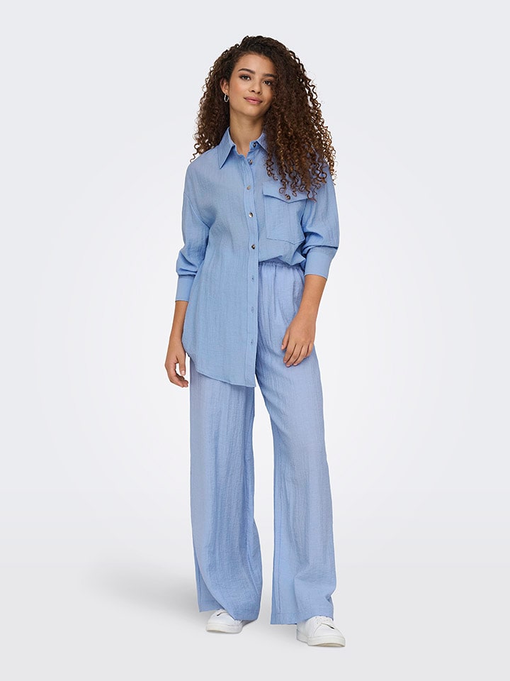 ONLY Spodnie w kolorze błękitnym rozmiar: M